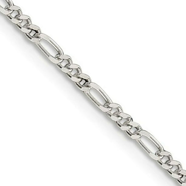 Sterling Silver 2.25mm Figaro Chain Sterling Silver 2.25mm Figaro Chain